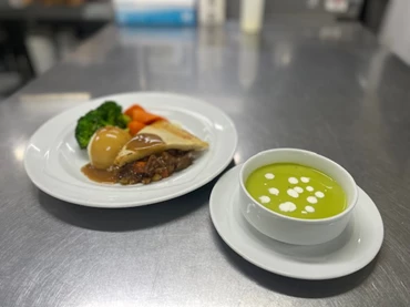 Delicious food services on site